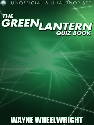 cover image of The Green Lantern Quiz Book